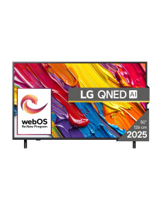 TV Set, LG, 50", 4K/Smart, 3840x2160, Wireless LAN, Bluetooth, webOS, Black, 50QNED82A3B