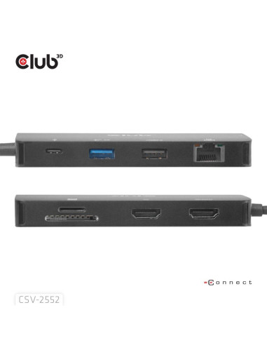 I/O HUB 9IN1 USB-C/100W CSV-2552 CLUB3D