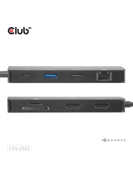 I/O HUB 9IN1 USB-C/100W CSV-2552 CLUB3D