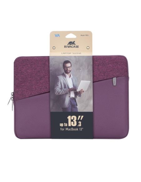 NB SLEEVE EGMONT 13.3"/7903 RED RIVACASE