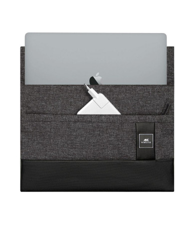 NB SLEEVE MACBOOK PRO/AIR 13/8802 BLACK MELANGE RIVACASE