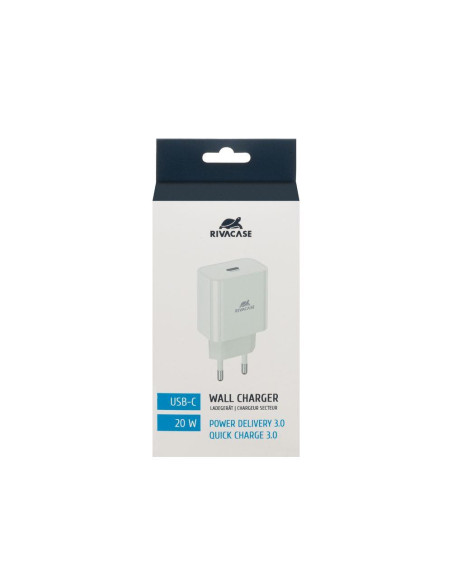 MOBILE CHARGER WALL/WHITE PS4101 W00 RIVACASE