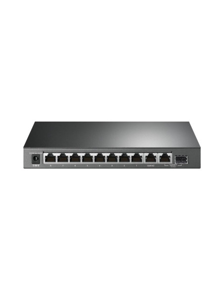 Switch, TP-LINK, 1xSFP, PoE+ ports 8, TL-SG1210MP