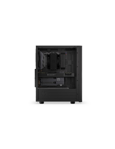 Case, ENDORFY, Ventum 200 Solid, MidiTower, Not included, ATX, MicroATX, MiniITX, Colour Black, EY2A001