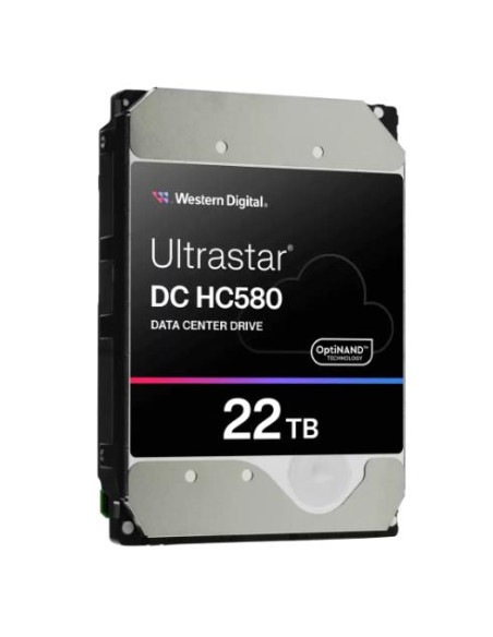 HDD, WESTERN DIGITAL ULTRASTAR, Ultrastar DC HC580, WUH722422ALE6L4 0F62785, 22TB, 512 MB, 7200 rpm, 3,5", 0F62785