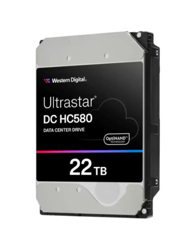 HDD, WESTERN DIGITAL ULTRASTAR, Ultrastar DC HC580, WUH722422ALE6L4 0F62785, 22TB, 512 MB, 7200 rpm, 3,5", 0F62785