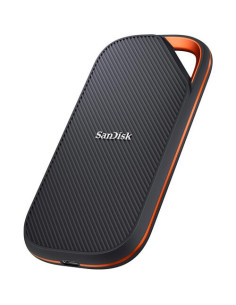 External SSD, SANDISK, Extreme Pro, 4TB, USB-C, Write speed 3700 MBytes/sec, Read speed 3800 MBytes/sec, SDSSDE82-4T00-G25