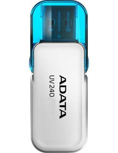 MEMORY DRIVE FLASH USB2 32GB/WHITE AUV240-32G-RWH ADATA