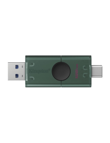 MEMORY DRIVE FLASH USB3.2/128G DUO DTDEG2/128GB KINGSTON