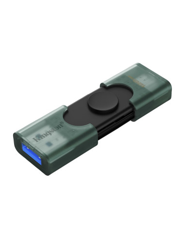 MEMORY DRIVE FLASH USB3.2/128G DUO DTDEG2/128GB KINGSTON