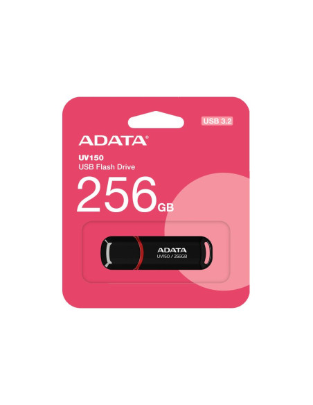 MEMORY DRIVE FLASH USB3 256GB/BLACK AUV150-256G-RBK ADATA