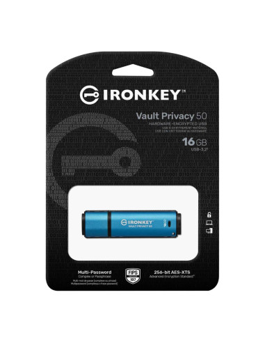 MEMORY DRIVE FLASH USB3.2 16GB/IKVP50/16GB KINGSTON