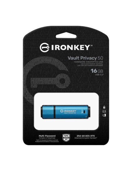 MEMORY DRIVE FLASH USB3.2 16GB/IKVP50/16GB KINGSTON
