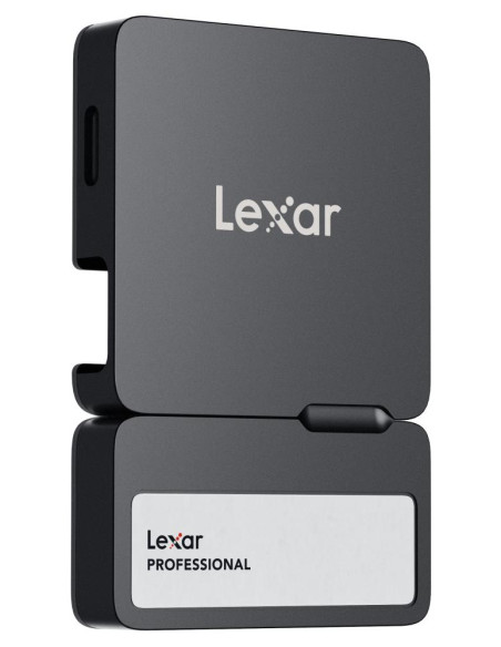 External SSD, LEXAR, SL400 with Hub, 1TB, Write speed 1000 MBytes/sec, Read speed 1050 MBytes/sec, LSL400S001T-RNBNG