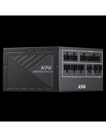 Power Supply, ADATA, XPG CORE REACTOR II VE, 850 Watts, Efficiency 80 PLUS GOLD, COREREACTORIIVE850G-BKCEU