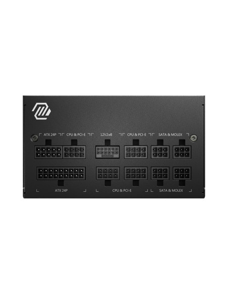 Power Supply, MSI, 750 Watts, Efficiency 80 PLUS GOLD, PFC Active, MAGA750GLPCIE5