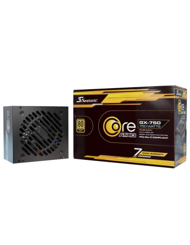 Power Supply, SEASONIC, CORE GX ATX 3.1, 750 Watts, Efficiency 80 PLUS GOLD, MTBF 100000 hours, COREGX-750