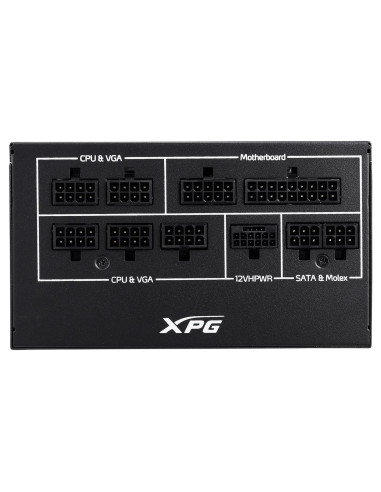 Power Supply, ADATA, XPG CORE REACTOR II, 850 Watts, Efficiency 80 PLUS GOLD, COREREACTORII850G-BKCEU