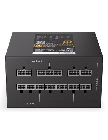 Power Supply, ENDORFY, EY7A008, 750 Watts, Efficiency 80 PLUS GOLD, MTBF 100000 hours, EY7A008