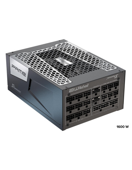 Power Supply, SEASONIC, PRIME PX ATX 3.0, 1600 Watts, Efficiency 80 PLUS PLATINIUM, MTBF 100000 hours, PRIME-PX-1600-ATX30
