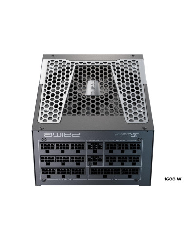 Power Supply, SEASONIC, PRIME PX ATX 3.0, 1600 Watts, Efficiency 80 PLUS PLATINIUM, MTBF 100000 hours, PRIME-PX-1600-ATX30