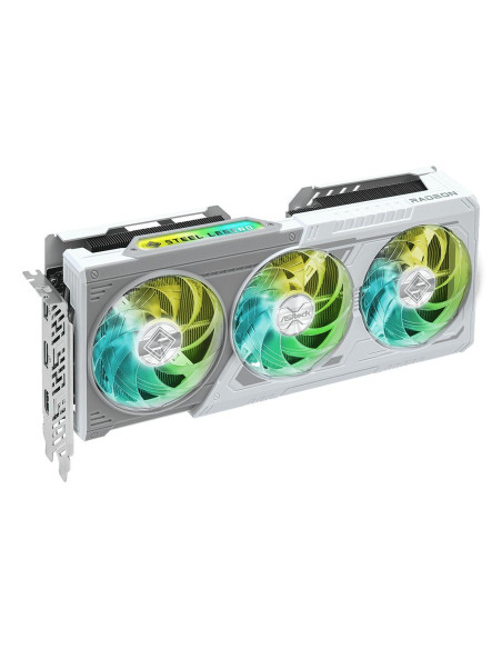 Graphics Card, ASROCK, AMD, Radeon RX 9060 XT, 16 GB, GDDR6, 128 bit, PCI Express x16 5.0, Active, RX9060XTSL16GO