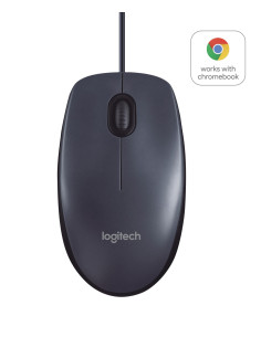 MOUSE USB OPTICAL B100/BLACK OEM 910-003357 LOGITECH