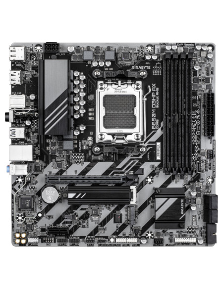 Mainboard, GIGABYTE, AMD B650, SAM5, Micro-ATX, Memory DDR5, Memory slots 4, B650MD3HPAX1.3