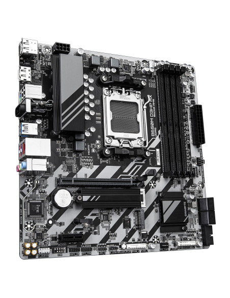 Mainboard, GIGABYTE, AMD B650, SAM5, Micro-ATX, Memory DDR5, Memory slots 4, B650MD3HPAX1.3