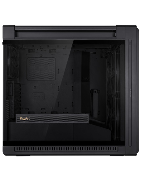 Case, ASUS, PA602, MidiTower, Case product features Transparent panel, Not included, ATX, EATX, MicroATX, MiniDTX, MiniITX, Col