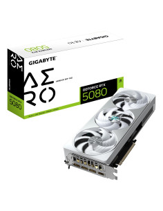 Graphics Card, GIGABYTE, NVIDIA GeForce RTX 5080, 16 GB, GDDR7, 256 bit, PCIE 5.0 16x, GPU 2617 MHz, Dual Slot Fansink, GV-N508