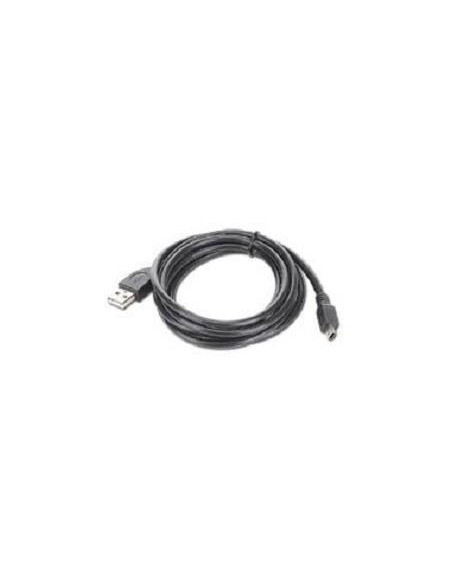 CABLE USB2 AM-MINI 1.8M BLACK/CCP-USB2-AM5P-6 GEMBIRD