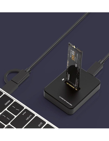 SSD ACC DOCK STATION USB-C M.2/DD-U3M2 GEMBIRD