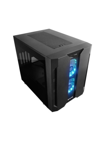Case, CHIEFTEC, micro ATX/Mini-ITX, Black, Cube, PC, GM-02B-OP