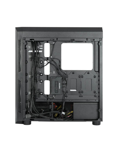 Case, CHIEFTEC, Scorpion 3 GL-03B-OP, MidiTower, Not included, ATX, MicroATX, MiniITX, Colour Black, GL-03B-OP