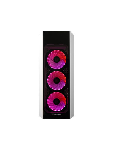 Case, CHIEFTEC, ATX/micro ATX/Mini-ITX, White, Midi Tower, PC, GL-03W-OP