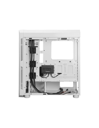 Case, CHIEFTEC, ATX/micro ATX/Mini-ITX, White, Midi Tower, PC, GL-03W-OP