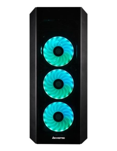 Case, CHIEFTEC, ATX/micro ATX/Mini-ATX, Black, Midi Tower, PC, GL-03B-UC-OP