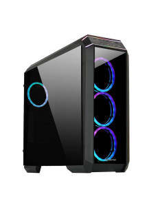 Case, CHIEFTEC, ATX/micro ATX/Mini-ITX, Black, Midi Tower, PC, GP-02B-UC-OP
