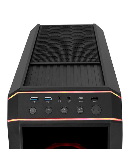 Case, CHIEFTEC, ATX/micro ATX/Mini-ITX, Black, Midi Tower, PC, GP-02B-UC-OP