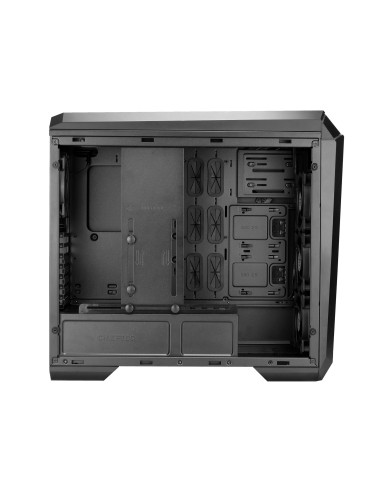 Case, CHIEFTEC, ATX/micro ATX/Mini-ITX, Black, Midi Tower, PC, GP-02B-UC-OP