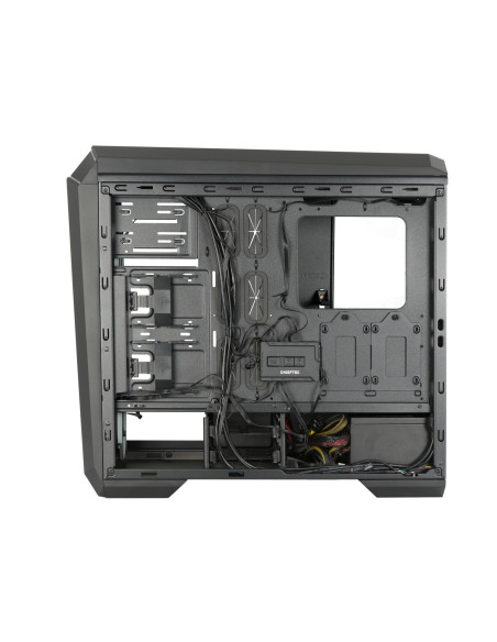 Case, CHIEFTEC, ATX/micro ATX/Mini-ITX, Black, Midi Tower, PC, GP-02B-UC-OP