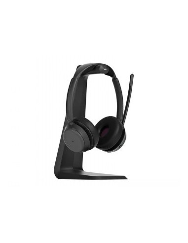 LENOVO EPOS IMPACT 1061T BLUETOOTH WIREDWIRELESS ACTIVE NOISE CANCELLING HEADSET - BLACK