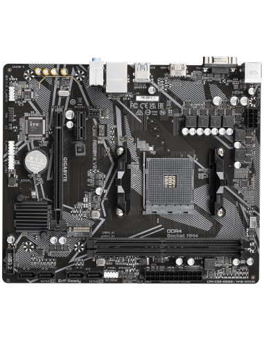 Mainboard, GIGABYTE, AMD A520, SAM4, Micro-ATX, Memory DDR4, Memory slots 2, 1xPCI-Express 3.0 1x, 1xPCI-Express 3.0 16x, 1xM.2