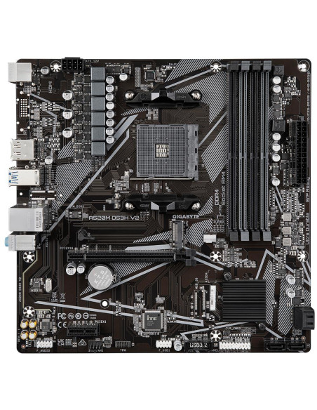 Mainboard, GIGABYTE, AMD A520, SAM4, Micro-ATX, Memory DDR4, Memory slots 4, A520MDS3HV2