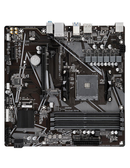 Mainboard, GIGABYTE, AMD A520, SAM4, Micro-ATX, Memory DDR4, Memory slots 4, A520MDS3HV2