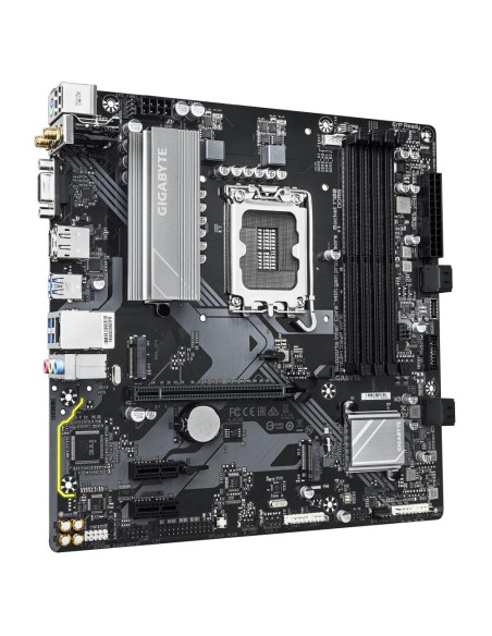 Mainboard, GIGABYTE, Intel B760 Express, LGA1700, Micro-ATX, Memory DDR5, Memory slots 4, B760MD3HPWIFI61.0