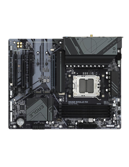 Mainboard, GIGABYTE, AMD B650, SAM5, ATX, Memory DDR5, Memory slots 4, 1xPCI-Express 16x, 3xPCI-Express 3.0 16x, 3xM.2, 2xHDMI,