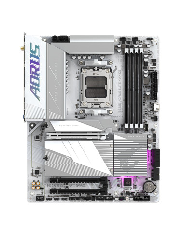 Mainboard, GIGABYTE, AMD B650, SAM5, ATX, Memory DDR5, Memory slots 4, B650EAELITEXICE1.2
