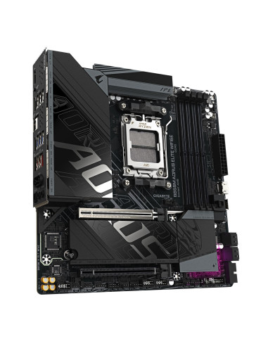 Mainboard, GIGABYTE, AMD B850, SAM5, Micro-ATX, Memory DDR5, Memory slots 4, B850MAELTWF6E1.1